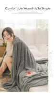Manta De Lona Flannel 300GSM Para Camas Suave Cálida Y Fluffy Faux Fur Mink Cubierta De Sofá En Color Sólido Manta De Escritorio - details 10