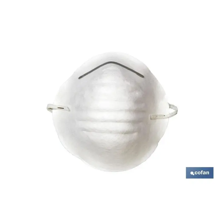 Cofan Mascarillas Higienicas Polipropileno Protección Polvo Partículas No Tóxicas 50 Unidades - 1