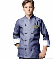 Chaquetas de cocina para niños: conjunto de chaqueta y gorro de chef infantil, ideal como regalo especial. - details 2