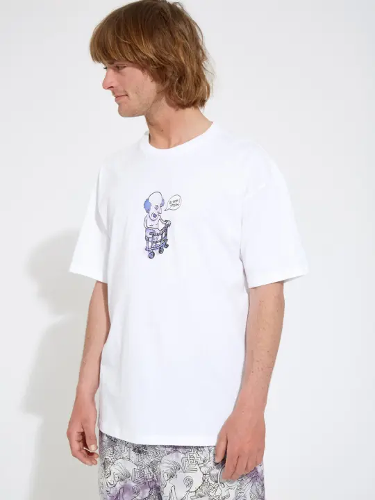 Camiseta Volcom Slowfutur SS White - 1