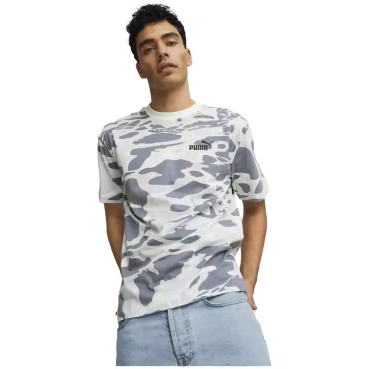 Camiseta marca Puma modelo 677096-01 para hombre en color gris - 1