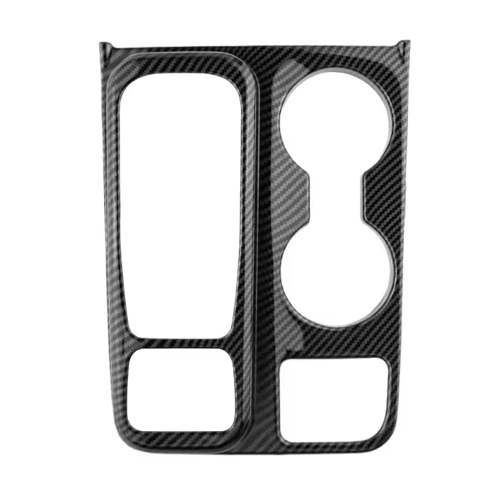 Pegatinas LHD Para Ford Maverick 2022 2023 2024 Cubierta De Panel De Cambio De Marchas Adorno De Marco De Fibra De Carbono Accesorios De Decoración Para Interior Del Coche - 1