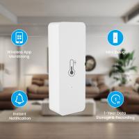 Sensor De Temperatura Y Humedad Inteligente AVATTO Tuya WIFI Medidor De Clima Para El Hogar Con Alexa Google Home Batería Recargable - details 0