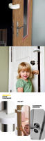 4Pcs Protección De Dedos Para Puertas Antichoque De Espuma Suave Diseño Elegante Seguridad Infantil Previene Golpes En Las Puertas - details 1
