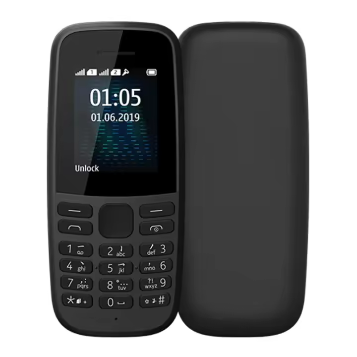 Nokia 105 4th Edition Móvil Libre para Adultos – Teléfono Barato y Sencillo en Español e Inglés - 1