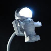 Lámpara Nocturna USB Mini Astronauta Blanca Luz De Lectura Portátil Para Computadora Decoración De Habitación Pequeña Lámpara Nocturna - details 14