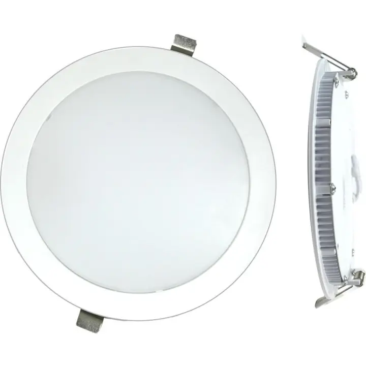 DownLight LED Empotrar Circular 12W Luz Blanca 6000K Acabado BLANCO - 1