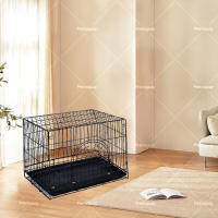 Jaula para perros pequeños, jaula para gatos con inodoro, para interiores, para conejos, osito de peluche, para perros medianos y gatos, jaula para perros de 61 x 43 x 51 cm - details 4