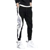 Pantalones Deportivos Casuales Para Hombre Con Bolsillos Y Estampado Cintura Elástica Secado Rápido Para Entrenamiento De Baloncesto Y Correr - details 7