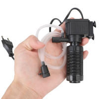 Mini Filtro Para Acuario Silencioso Y Sumergible Con Bomba De Oxígeno Para Agua Dulce Y Salada 200L/H Con Cable EU Plug Fácil Limpieza - details 0