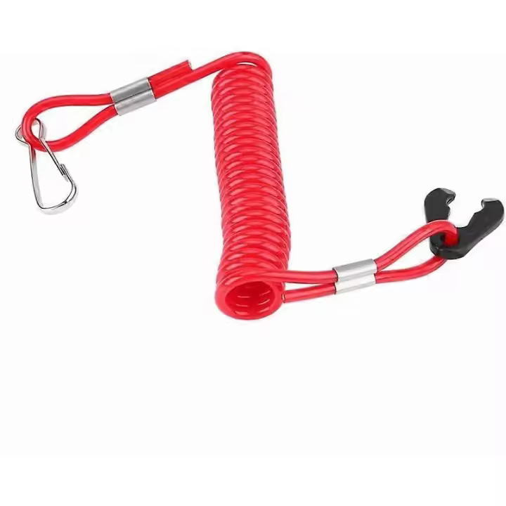 Reemplazo Kill Switch Lanyard, motor de encendido de emergencia de la Correa del Barco para vehículos todogereto, motortetas, - 1