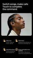Auriculares Inalámbricos Lenovo ERAZER X9 Bluetooth 5.4 Deportivos Con Micrófono Control Táctil Cancelación De Ruido Impermeables Para Estudio Y Oficina - details 12