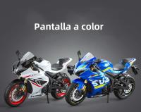 Modelo a Escala 1:9 Suzuki GSX-1000R Motocicleta En Miniatura Con Ruedas De Aleación Absorción De Choques Regalo Para Niños - details 12