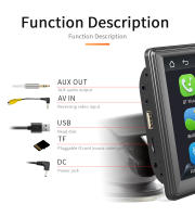 BQCC 7" HD Reproductor MP5 Para Coche Con Android AUTO/CarPlay Mirrorlink BT SD TF AUX USB Radio De Coche B500A Con Pantalla Táctil Y Altavoz Integrado - details 12