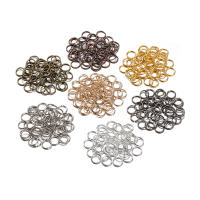 200pcs Anillos De Salto Abiertos Metálicos Singulares Para La Fabricación De Joyas DIY Anillos De Salto Y Abiertos Para Collares Pulseras Y Pendientes - details 3