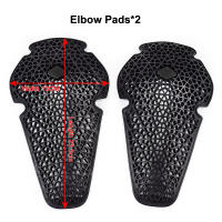 Protector De Hombro Y Codo Para Motocicleta CE Aprobado Almohadillas Universales Para Chaquetas De Motocicleta Espuma Suave Inserto De Armadura Para Pecho Y Espalda - details 0