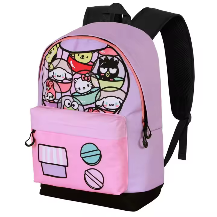 Mochila Hello Kitty Adaptable 44x31x18cm. - 1