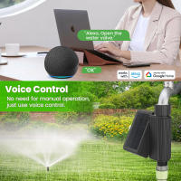 Sistema De Riego Automático Tuya Jardín Inteligente Con Timer Solar Y Valvula Para Alexa Google Home IP65 Drip Irrigation - details 7