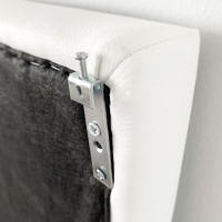 Duérmete Online Cabecero Firenze Polipiel Acolchado - Gris  - Altura 60cm  - Alta Gama - details 0