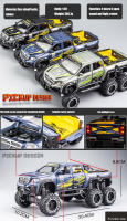 Modelo De Coche De Aleación Mercedes-Benz X-Class Pickup 1:28 Para Niños Vehículo Off-Road Con Acústica Y Luz Puerta Abre Juguete Educativo - details 1
