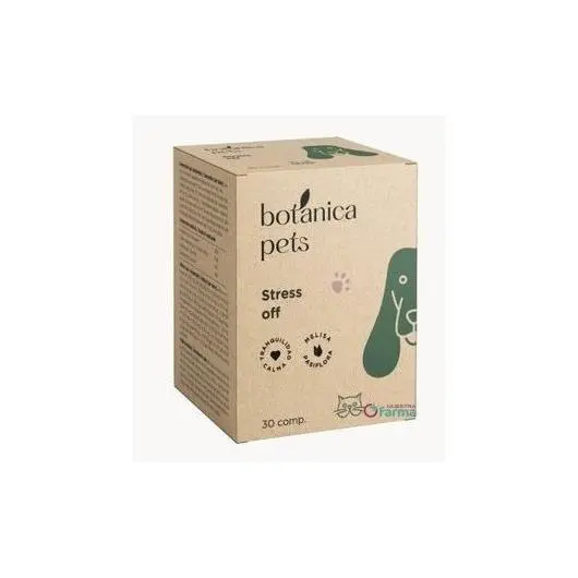 Botánica Pets Stress Off 30 Comprimidos - 1