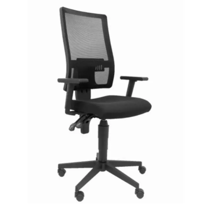 Silla povedilla respaldo malla negr - 1