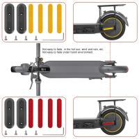 Cubierta De Advertencia Para Scooter Eléctrico Ninebot Max G30 G30D Rueda Trasera Protectora Con Pegatina Reflexiva Y Herramientas De Tornillo - details 1