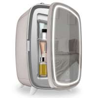 Nevera de cosméticos Bamba CoolingBeauty 6000 con espejo y luz led, 6 litros, color rosa - details 0