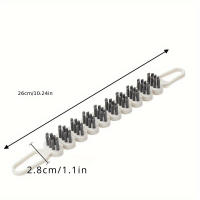 Cepillo De Limpieza Flexible 1pc Con Cerdas Suaves Para Rincones Multifuncional Compacto Y Conveniente Para Fregadero - details 5