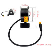 Acelerador Dial De Pulgar Y Dedo Para Kugoo G2 pro Patinete Eléctrico 3 Pin Plug Accesorios De Botón De Acelerador - details 2