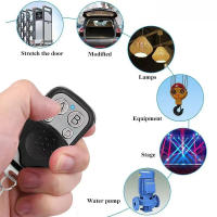 Control Remoto De Puerta De Garaje Electrónica 433MHZ Duplicado 5/10PCS Universal Sin Cable 4 Botones Metálico Para Automóviles - details 6