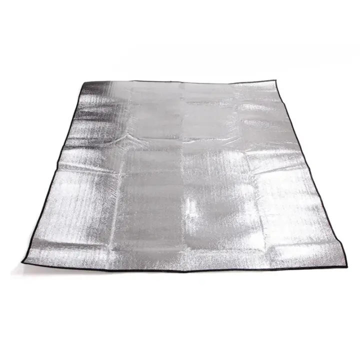 Manta De Camping Espuma Aluminio Tapete De Descanso Térmico Para Acampar Reflectante De Calor Con Espuma EVA Aislante - 1