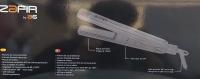 PLANCHA ZAFIR TITANIUM PROFESIONAL 230ºC AG - ASUER - details 1