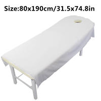 Sábana De Belleza 80cmx190cm Para Salón De Belleza Spa Y Masajes Tratamiento Con Agujero Cubierta De Mesa De Poliéster Textil Doméstico - details 0