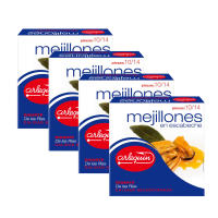 ARLEQUIN Mejillón en Escabeche, Tamaño Gigante, Pack de 4 Latas de 280 grs. y 10/14 Unds (1120 grs y 40/56 Unds) - details 0