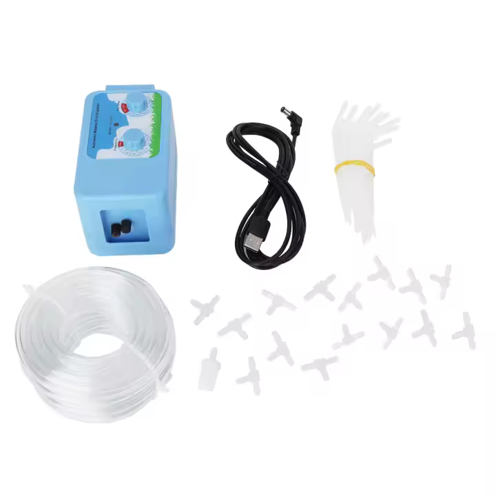 Kit controlador de riego para jardín doméstico Temporizador de agua Sistema de riego automático - 1