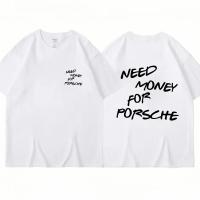 Camiseta De Verano Para Hombres Y Mujeres Algodón Novedoso Manga Corta Transpirable Ropa Casual De Calle Camiseta Suelta - details 15