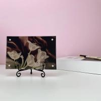 Soporte De Hierro Negro Para Manualidades DIY Soporte Para Libros Pedestal Para Fotos Estante De Exhibición Easel Soporte Para Cuadros Y Platos - details 7