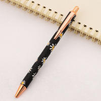 Lytwtw Bolígrafo De Punto De Escritura 1.0mm Metálico Negro Kawaii Para Escuela Y Oficina 5 Piezas Suministros De Papelería De Lujo - details 7