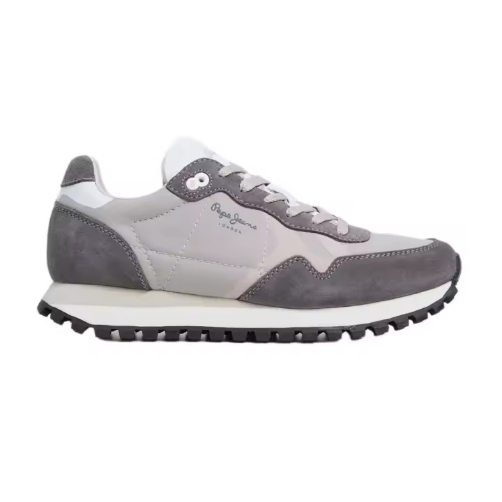 Pepe Jeans Zapatillas Brit-on Prints Gris - 1