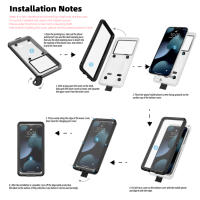Funda Impermeable Para Teléfono Compatible Con Apple/Huawei/Samsung/Xiaomi Cubierta Completa Transparente Antipolvo Y a Prueba De Agua - details 18