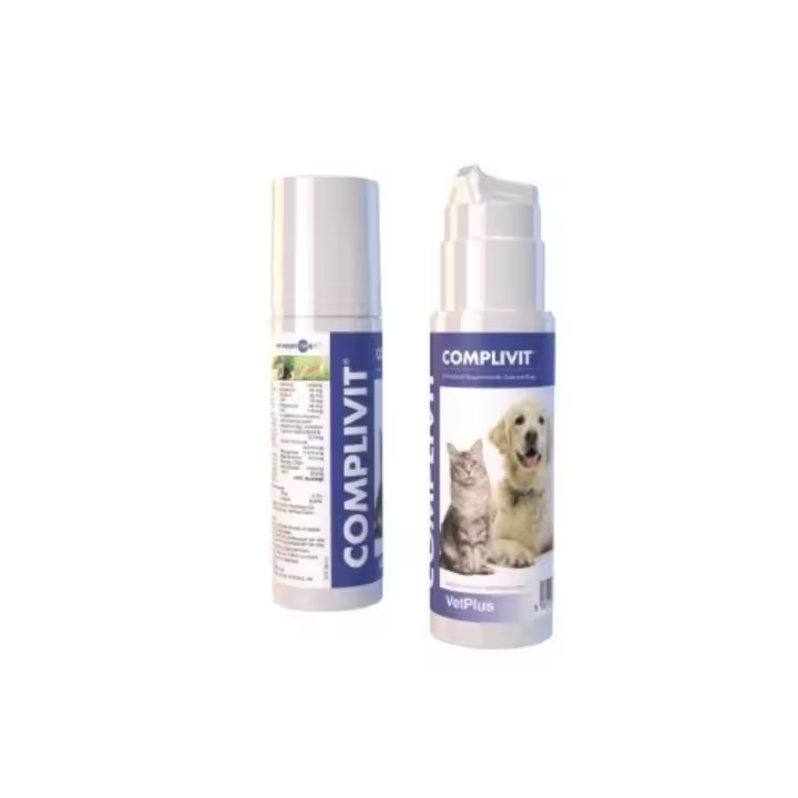 VETPLUS - Complivit (150 gr) - Suplemento reconstituyente energético para perros y Gatos - 1