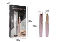 Afeitadora De Cejas Eléctrica Recargable Para Mujeres Mini Afeitadora Epilador Portátil En Forma De Pluma Cuchilla Para Rostro Material ABS - details 1