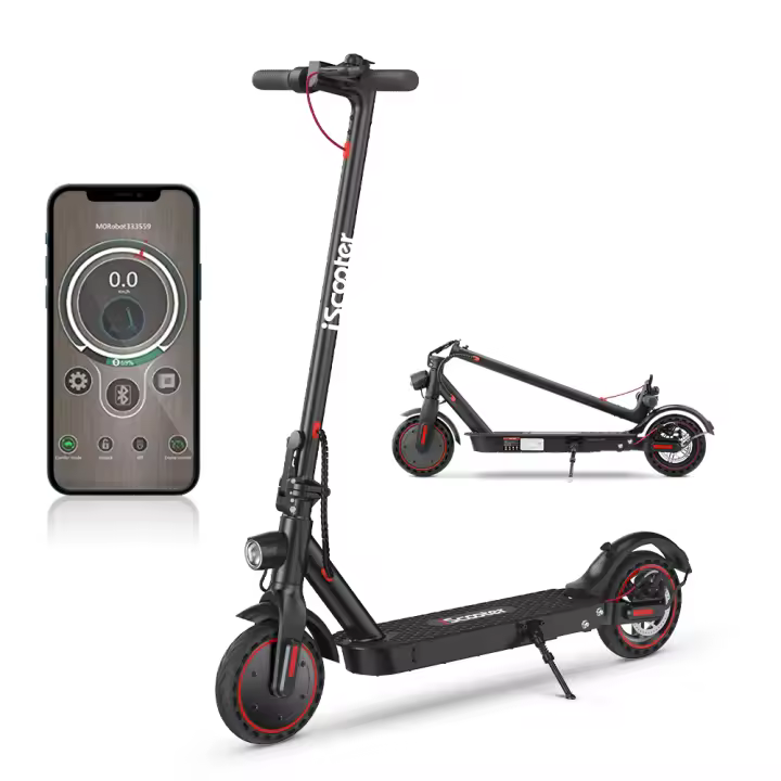 Patinete Eléctrico iScooter i9Pro Neumático de 8,5 pulgadas 350W  30km/h 7,5Ah Capacidad de peso 120 kg Negro - 1