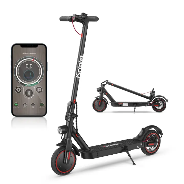 Patinete Eléctrico iScooter i9Pro Neumático de 8,5 pulgadas 350W  30km/h 7,5Ah Capacidad de peso 120 kg Negro - 1