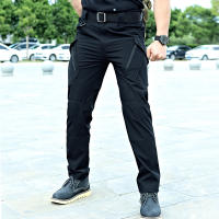 Pantalones Tácticos Militares Impermeables Para Hombres Cargo Resistente Al Desgaste Con Multíples Bolsillos Pantalones Casuales Para Senderismo Y Trabajo - details 13