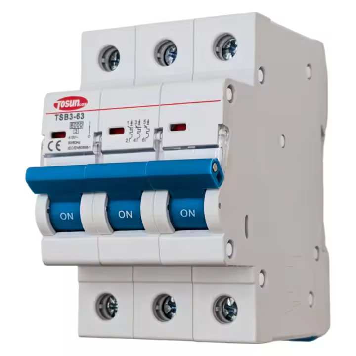 Interruptor Magnetotérmico TosunLux 3P 25A - 1