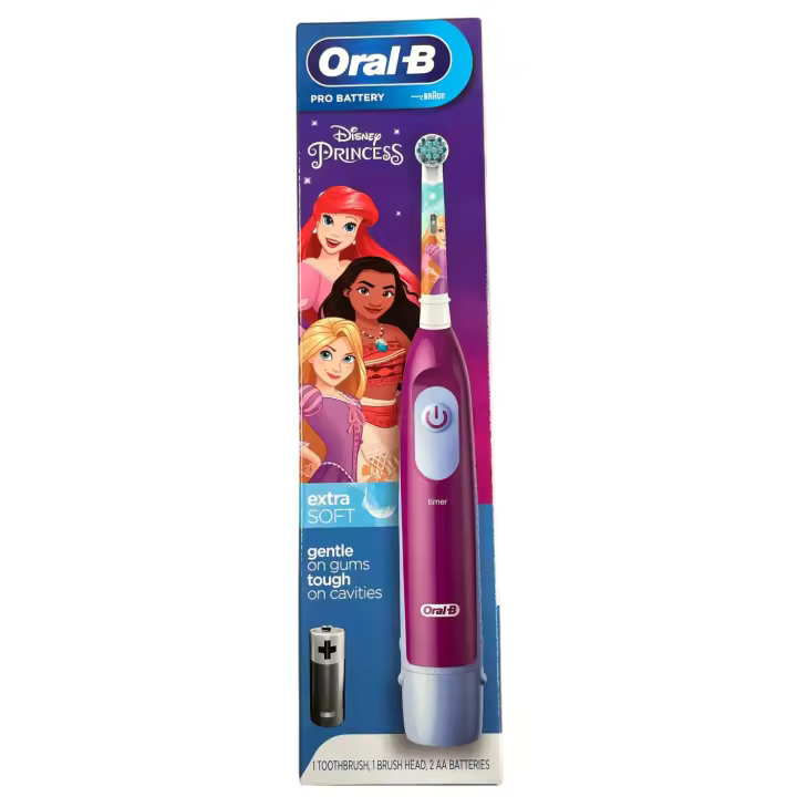 Oral-B Cepillo de Dientes Eléctrico Disney Princess con Temporizador de 2 Minutos - 1
