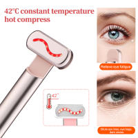 Dispositivo De Levantamiento Facial EMS Microcorriente Con Lámpara Roja Y Masajeador De Ojos Y Cuello Para Rejuvenecimiento De Piel Y Antiarrugas Recargable USB - details 3