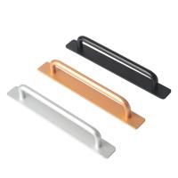 Manija De Puerta Sin Perforar De Aluminio Para Armario De Cocina Adhesiva Para Inodoro Y Ventanas Sliding Knobs Accesorios De Muebles Hardware - details 13